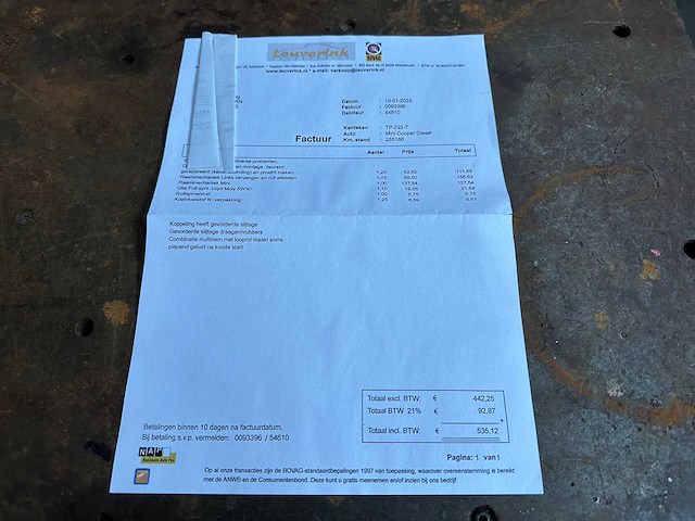 Mini one d 1.4 75pk 2005, tp-292-t - afbeelding 29 van  37