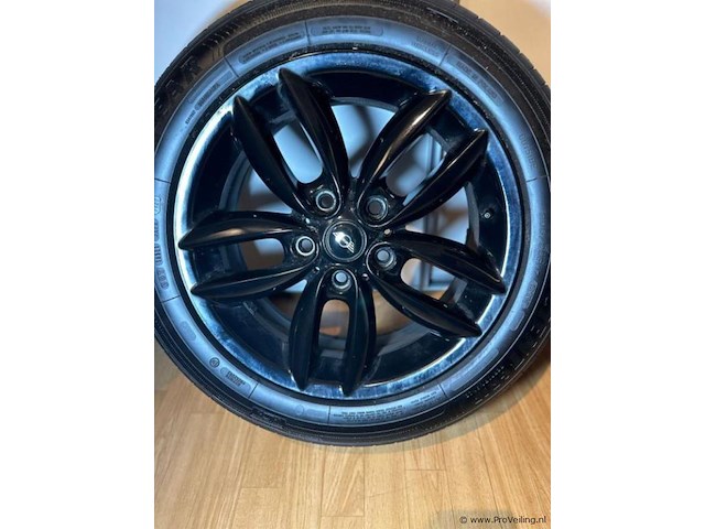 Mini origineel aluminium velgenset - 5x120 7j et50 - afbeelding 3 van  5