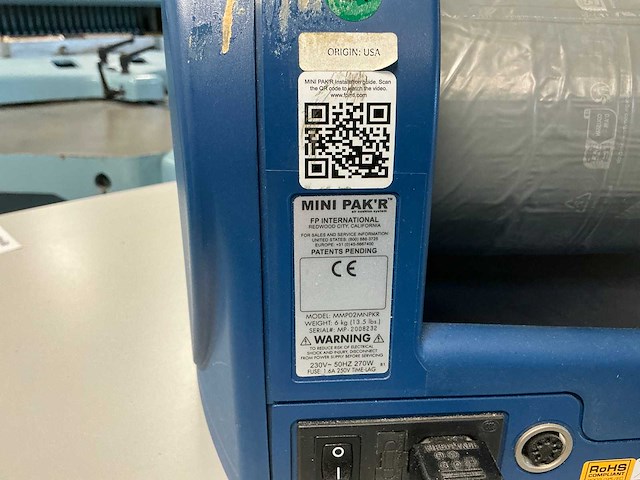 Mini pack’r air cushion machine - afbeelding 4 van  4