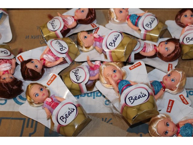 Mini poppetje mix geleverd klein 2 stusk in ds 2 - afbeelding 5 van  5