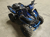 Mini quad electrisch 800 watt blauw - afbeelding 9 van  12