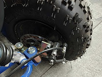 Mini quad electrisch 800 watt blauw - afbeelding 12 van  12