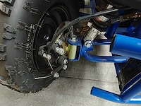 Mini quad electrisch 800 watt blauw - afbeelding 9 van  10
