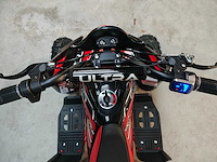 Mini quad electrisch 800 watt rood - afbeelding 2 van  22