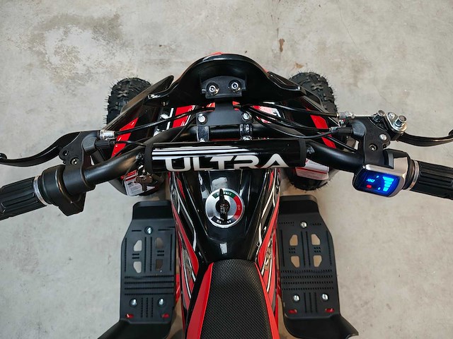 Mini quad electrisch 800 watt rood - afbeelding 2 van  22