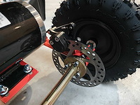 Mini quad electrisch 800 watt rood - afbeelding 9 van  22