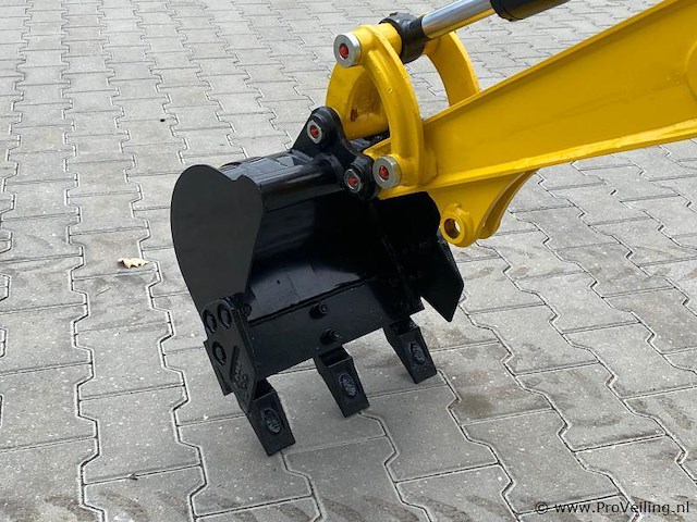 Mini rupsgraafmachine stahlworks hl319 geel - afbeelding 11 van  12