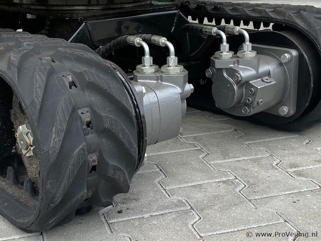 Mini rupsgraafmachine stahlworks hl319 geel - afbeelding 12 van  12