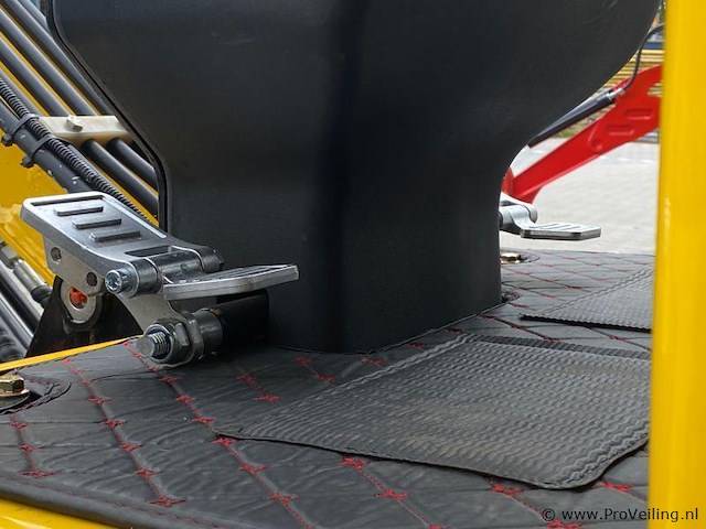 Mini rupsgraafmachine stahlworks hl319 geel - afbeelding 7 van  12