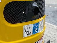 Mini rupsgraafmachine stahlworks hl319 geel - afbeelding 5 van  12