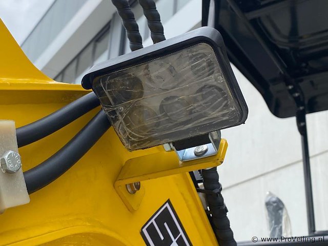 Mini rupsgraafmachine stahlworks hl319 geel - afbeelding 8 van  12