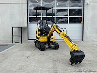 Mini rupsgraafmachine stahlworks hl319 geel