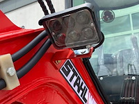 Mini rupsgraafmachine stahlworks hl320 rood - afbeelding 15 van  15