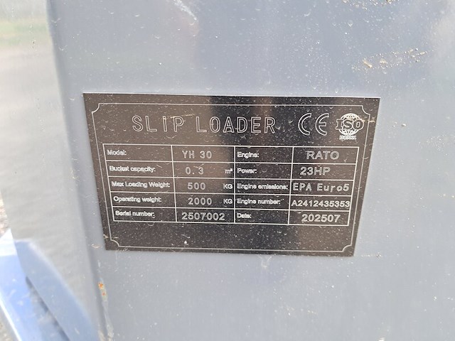 Mini shovel, yh30, donkergrijs / antraciet, 2025 - afbeelding 6 van  32