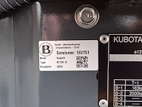 Mini trekker met beugel, kubota, b1-181 | 18 pk | 3 cilinder, 2022 - afbeelding 29 van  42