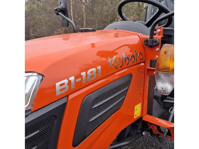 Mini trekker met beugel, kubota, b1-181 | 18 pk | 3 cilinder, 2022 - afbeelding 32 van  42