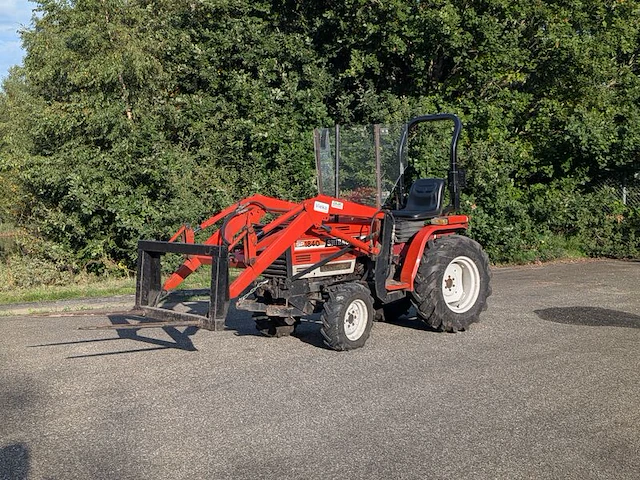 Mini trekker met voorlader, shibaura, sp1840, 1997 - afbeelding 1 van  41