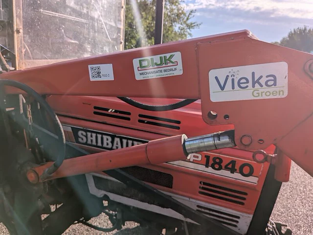 Mini trekker met voorlader, shibaura, sp1840, 1997 - afbeelding 36 van  41