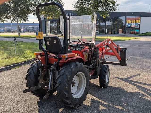 Mini trekker met voorlader, shibaura, sp1840, 1997 - afbeelding 37 van  41