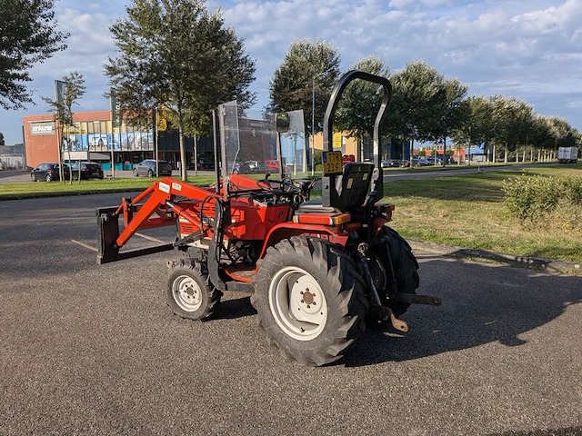 Mini trekker met voorlader, shibaura, sp1840, 1997 - afbeelding 39 van  41
