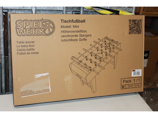 Mini voetbal tafel 101180 - afbeelding 1 van  3