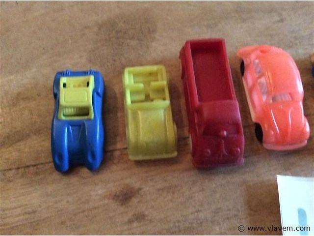 Miniatuur autootjes 6stuks - afbeelding 2 van  3