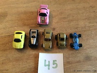 Miniatuur autootjes 6stuks - afbeelding 1 van  3