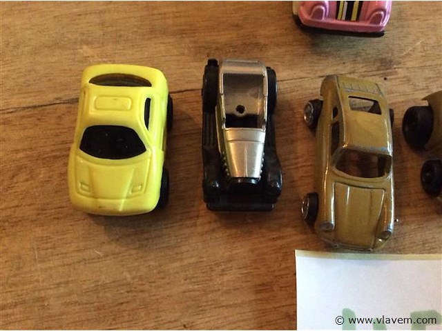 Miniatuur autootjes 6stuks - afbeelding 2 van  3