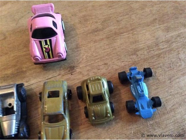 Miniatuur autootjes 6stuks - afbeelding 3 van  3