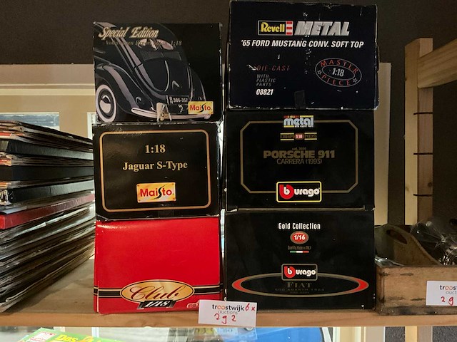 Miniatuur auto’s (6x) - afbeelding 8 van  8