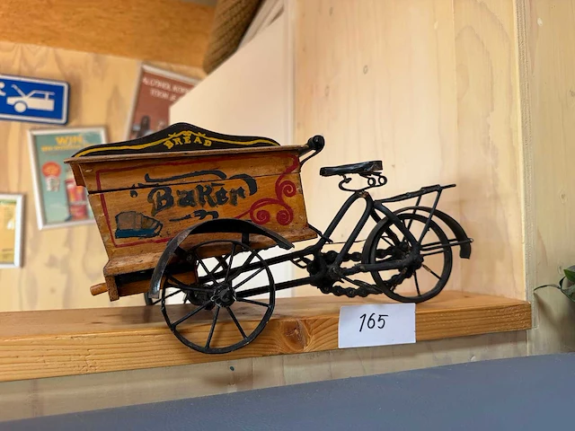 Miniatuur bakkersfiets - afbeelding 2 van  5