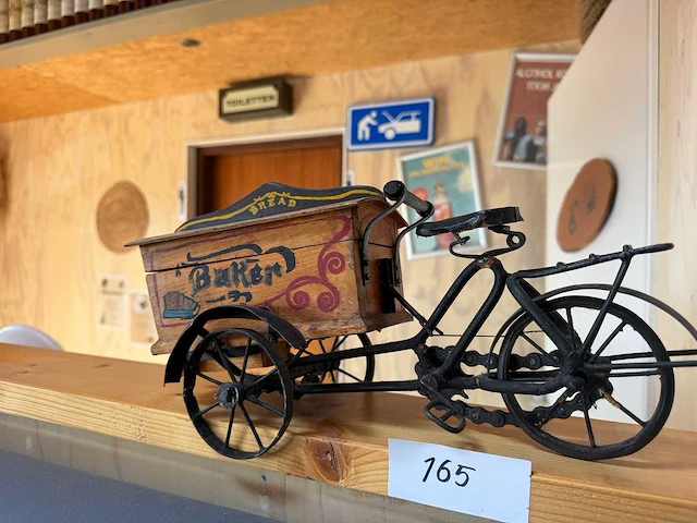 Miniatuur bakkersfiets - afbeelding 5 van  5