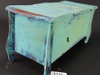 Miniatuur meubel speeldoos, maar werkt niet) - afbeelding 5 van  5