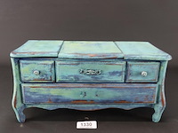 Miniatuur meubel speeldoos, maar werkt niet) - afbeelding 2 van  5