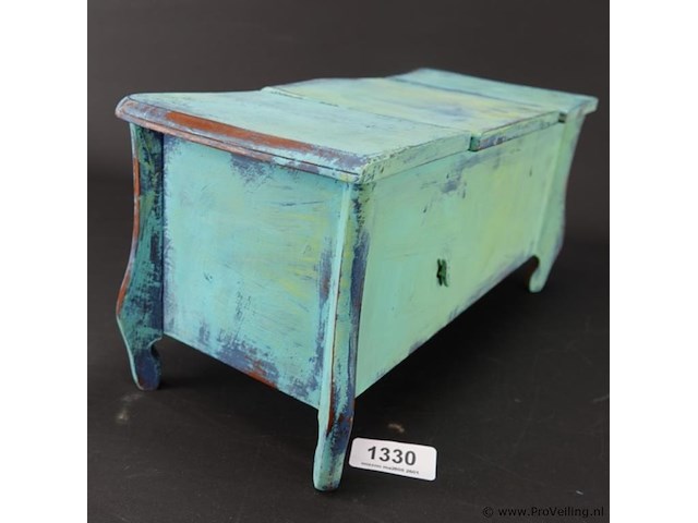 Miniatuur meubel speeldoos, maar werkt niet) - afbeelding 5 van  5