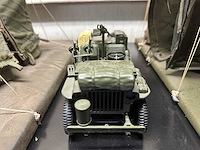 Miniatuur tenten en legerjeep - afbeelding 5 van  6