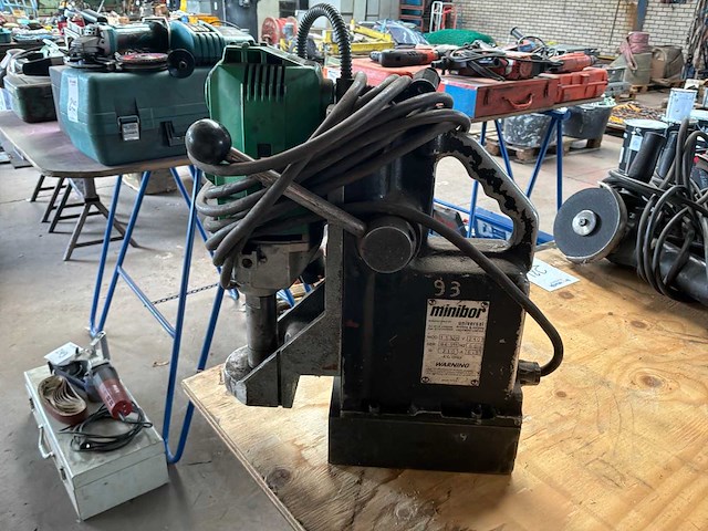 Minibor/ hitashi magnetische boormachine - afbeelding 3 van  4