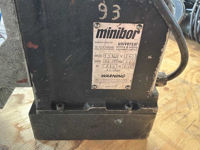 Minibor/ hitashi magnetische boormachine - afbeelding 4 van  4