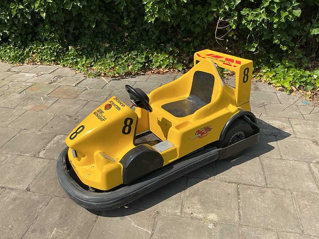 Minicar | botser | geel - afbeelding 1 van  3