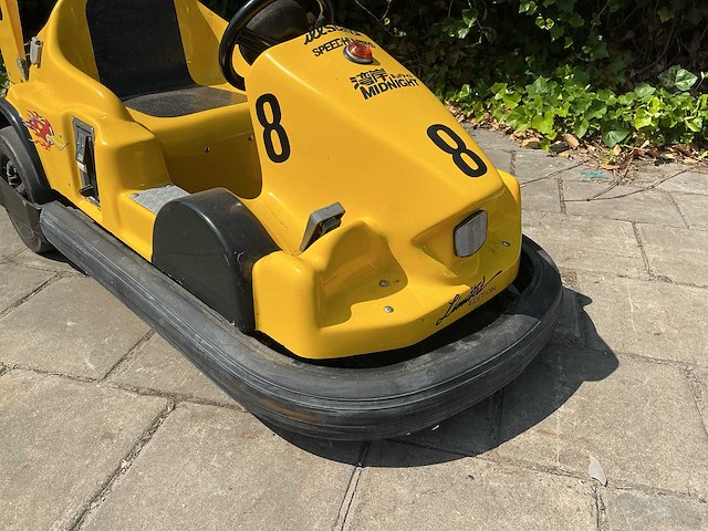 Minicar | botser | geel - afbeelding 2 van  3