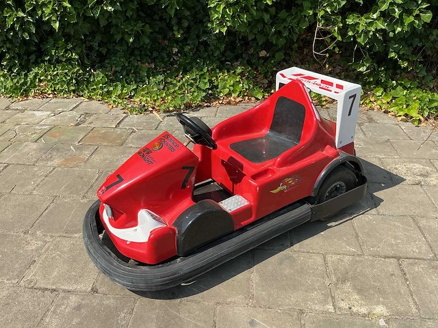 Minicar | botser | rood - afbeelding 4 van  15