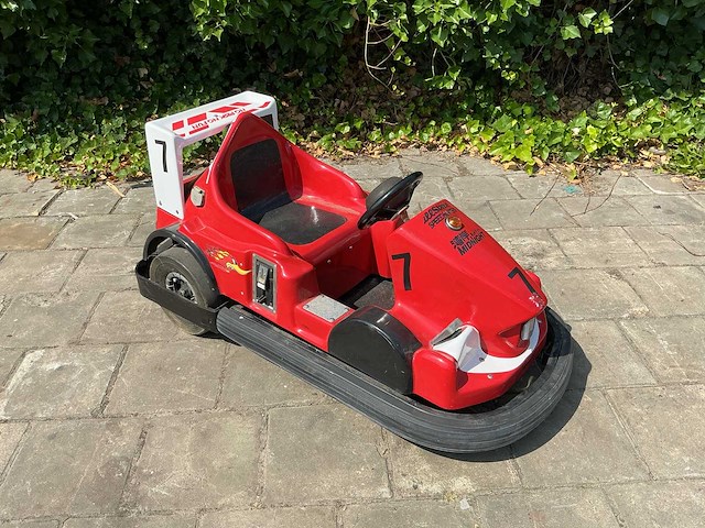 Minicar | botser | rood - afbeelding 1 van  15