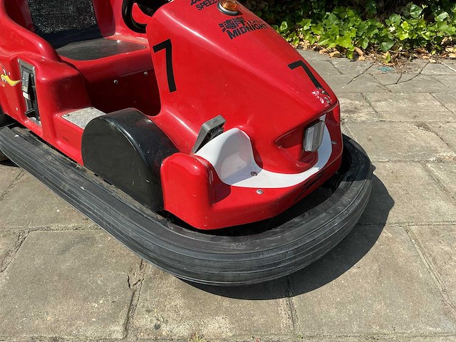 Minicar | botser | rood - afbeelding 9 van  15