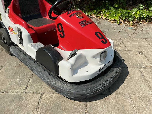 Minicar | botser | rood/wit - afbeelding 3 van  5