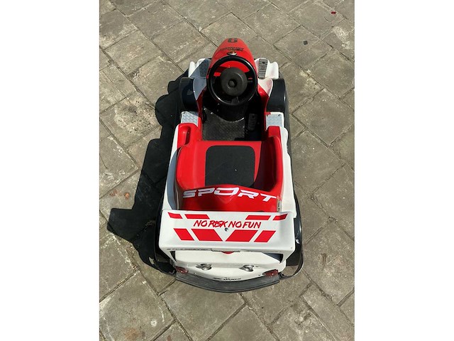 Minicar | botser | rood/wit - afbeelding 5 van  5