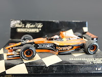 Minichamps schaalmodel (schaal 1:43) orange arrows asiatech a22 formule 1-auto uit 2001, bestuurd door jos verstappen. - afbeelding 2 van  5