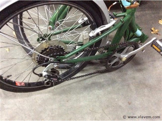 Minifiets plooibaar - afbeelding 3 van  4