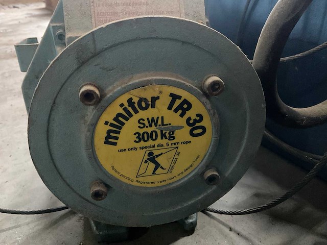 Minifor tr30 kabellier - afbeelding 4 van  4