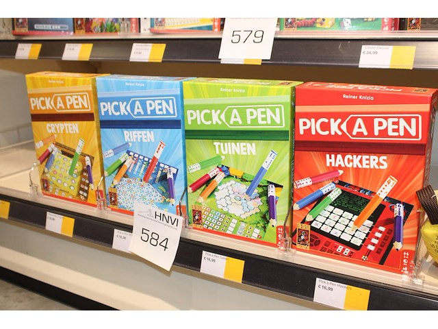 Minigames 999games pick a pen-, crypten, riffen, tuinen en hackers, 4 stuks. - afbeelding 2 van  2
