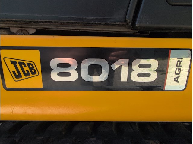 Minigraafmachine, jcb, 8018, 2009 - afbeelding 5 van  28
